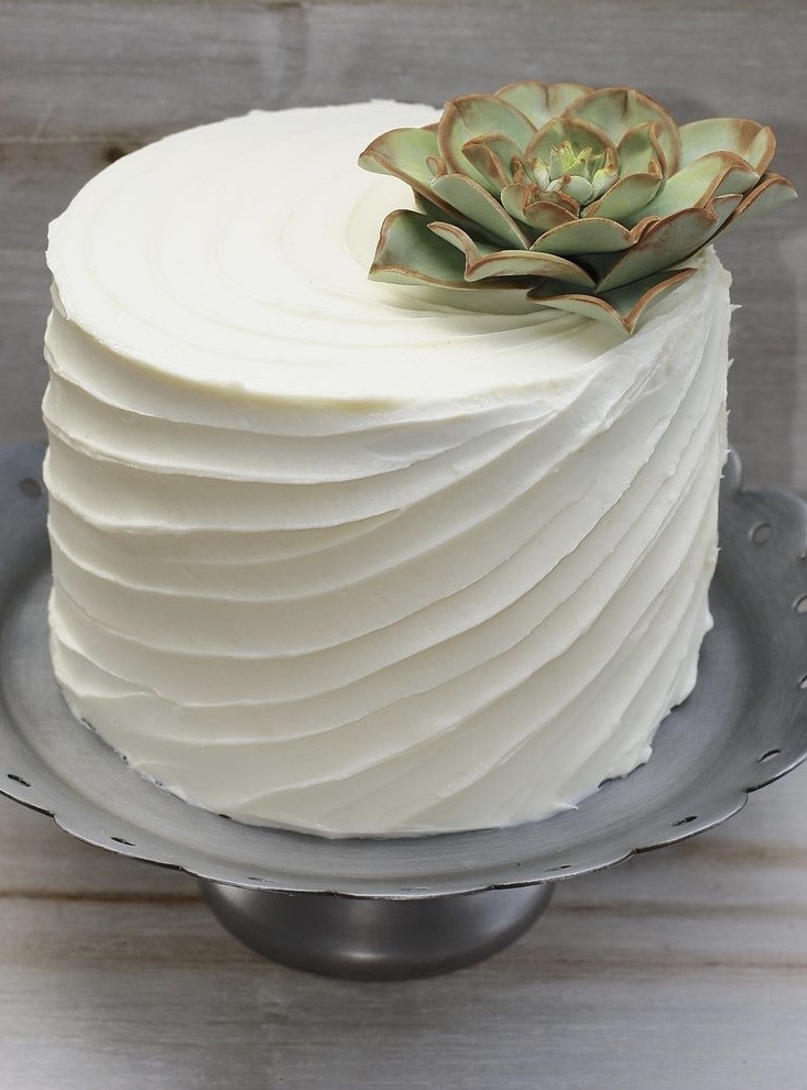 Vanilla chia seed cake